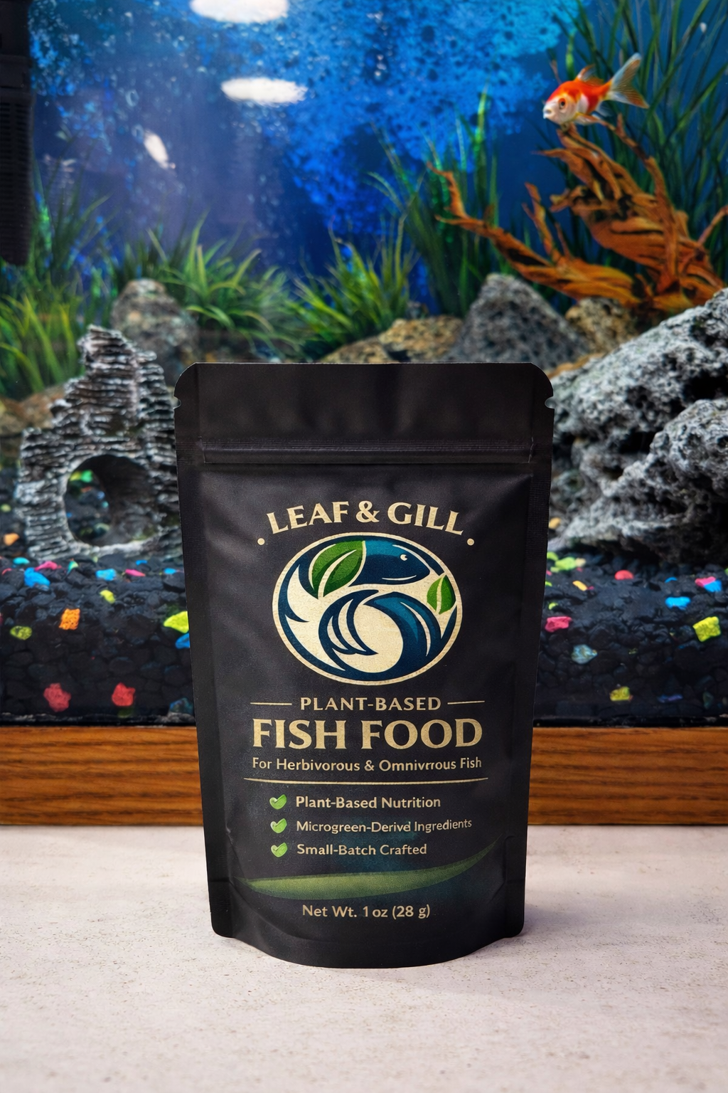 Leaf & Gill - Plant-Based Fish Food
